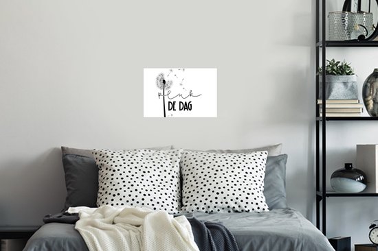 Stickers Stickers muraux - Citations - Saisir le jour - Carpe diem - Proverbes - 30x20 cm - Feuille adhésive