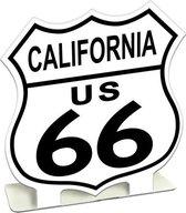 Metal Table Topper - Route 66 US California (excl uit USA) Kado Tip