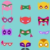 Paper + Design - Hero Masks - papieren lunch servetten