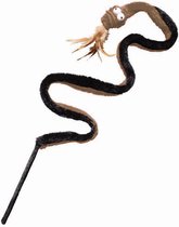 Kong Speelhengel Teaser Snake Katten 52 Cm Pluche Zwart/bruin