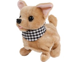 Take Me Home Knuffel Chihuahua Junior 15,5 Cm Pluche Bruin
