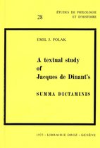 Cahiers d'Humanisme et Renaissance - A textual Study of Jacques de Dinant's, Summa Dictaminis