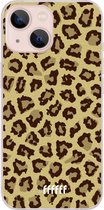 6F hoesje - geschikt voor iPhone 13 Mini -  Transparant TPU Case - Jaguar Print #ffffff