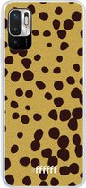 6F hoesje - geschikt voor Xiaomi Redmi Note 10 5G -  Transparant TPU Case - Cheetah Print #ffffff