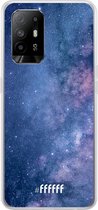 6F hoesje - geschikt voor OPPO A94 5G -  Transparant TPU Case - Perfect Stars #ffffff