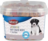 Trixie junior soft snack bones met calcium - 140 gr - 1 stuks