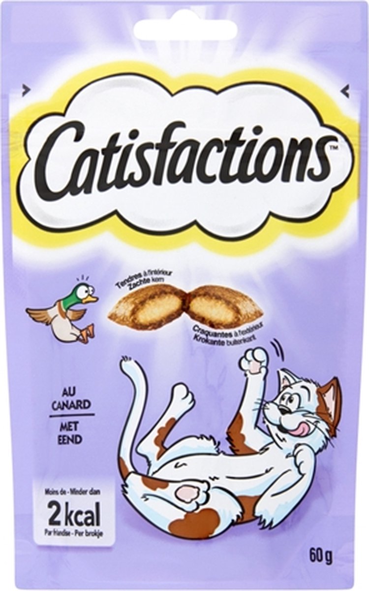 Catisfactions eend - 60 gr - 1 stuks
