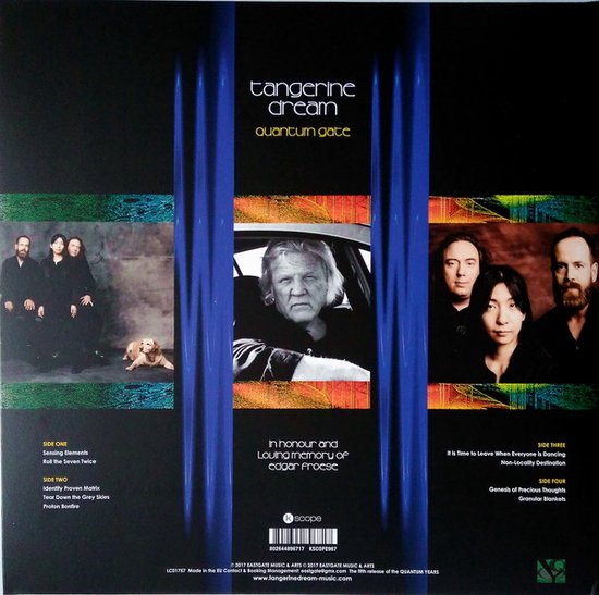 Quantum Gate, Tangerine Dream LP (album) Muziek