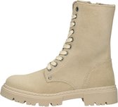 SUB55 Veterschoen hoog Veterschoen hoog - beige - Maat 31