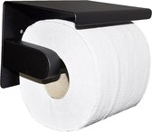 Bally Brush Toiletrolhouder Mat Zwart