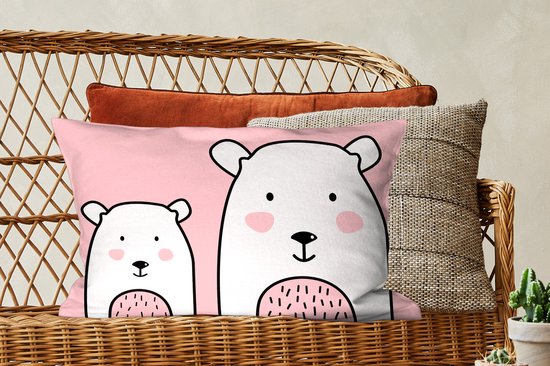 Sierkussen - Ours - Multicolore - 40 Cm X 60 Cm