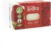 La Diva Natural - Rose Soap Bar - Natuurlijke Roos Zeep - 1+1 Gratis