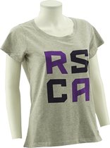 RSC Anderlecht t-shirt letters dames maat S - Grijs