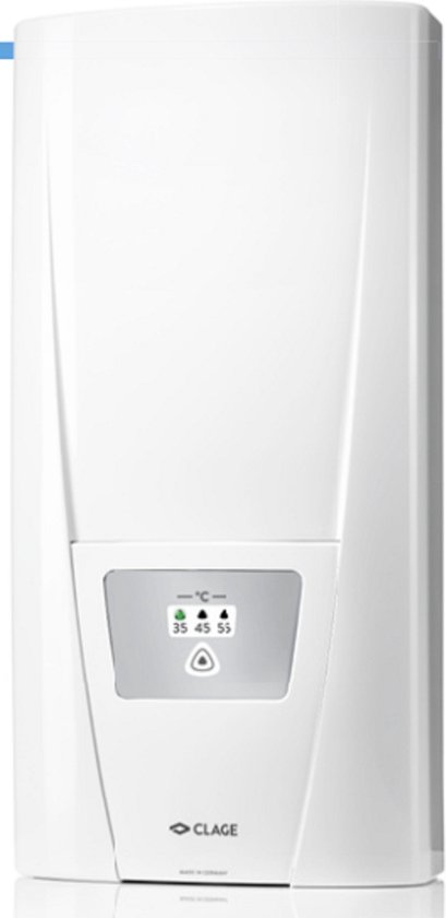 Chauffe-eau Clage confort modèle DLX21, 21 KW, 10,7 l/min, 3  préréglages