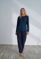 Pijadore - Grote Maten Dames Pyjama Set, Lange Mouwen - 3XL