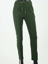 Dames tregging Marly M/L - Army Green - Luxe & Comfort - Hoge Taille