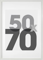 Cadre poster 50x70 - Cadre photo pour 50x70 ou 40x50 - Cadre photo blanc