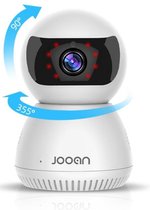 Jooan® Babyfoon met Camera en App - Babyfoon incl. App - Premium Babyfoon - Babyfoon - Geluids en Bewegingsdetectie - Spraakfunctie - Wit