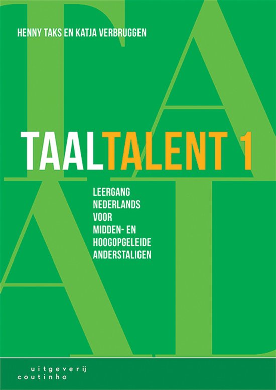 Taaltalent deel 1 - cover