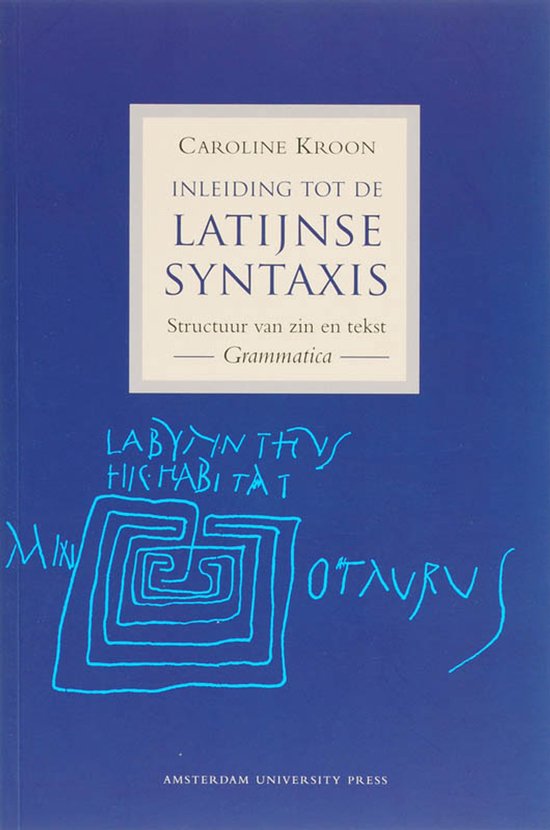 Inleiding tot de Latijnse syntaxis - cover