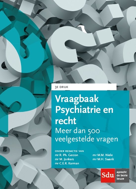 Vraagbaak Psychiatrie en Recht - cover
