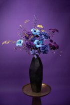 Flowers by F R I T S - Midnight Sky - kunstboeket - najaar/winter - Velvet Touch® - exclusief vaas