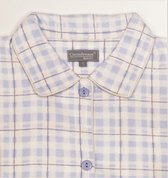 Cocodream Flanel Pyjama Ruit L.Blauw maat S