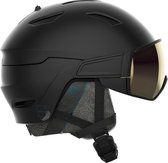 SALOMON Skihelm mirage sigma blk/forest/bg sol Vrouwen Skihelm - Black - Maat S 5356