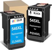 G&G Canon PG-545XL / CL-546XL 545 XL 546 XL ink cartridge zwart en kleur voor Canon PIXMA MG2450 2550 2950 IP2850 Printer