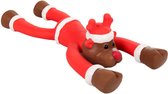 Zooselect - Hondenspeelgoed - Kerstfiguur stretch - 30 x 16 x 8 cm