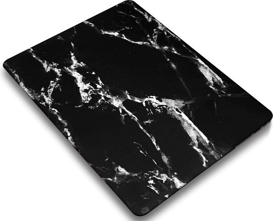 MacBook Air 13 pouces Hardcase Shock Proof Cover Hardcover Case A1369 Cover - Marbre Noir/ White