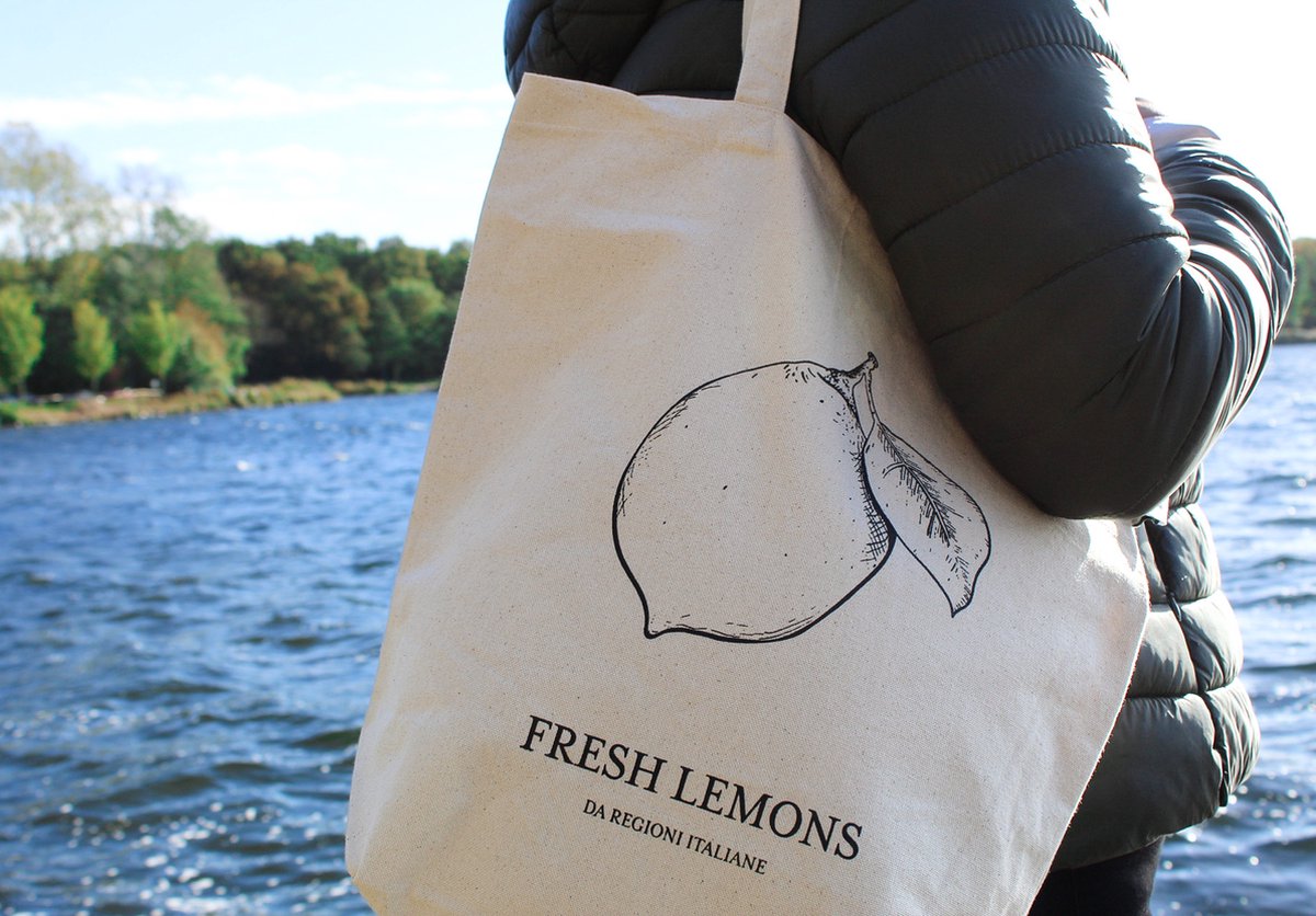 Fresh Lemons Tote Bag