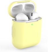 Apple AirPods 1/2 Hoesje in het Geel - TCH - Siliconen - Case - Cover - Soft case
