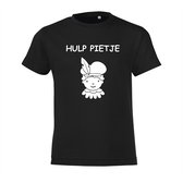 Hulp pietje shirt | T-shirt sinterklaas zwart kinderen baby | Sint en Piet | Sinterklaas cadeautjes | 5 december