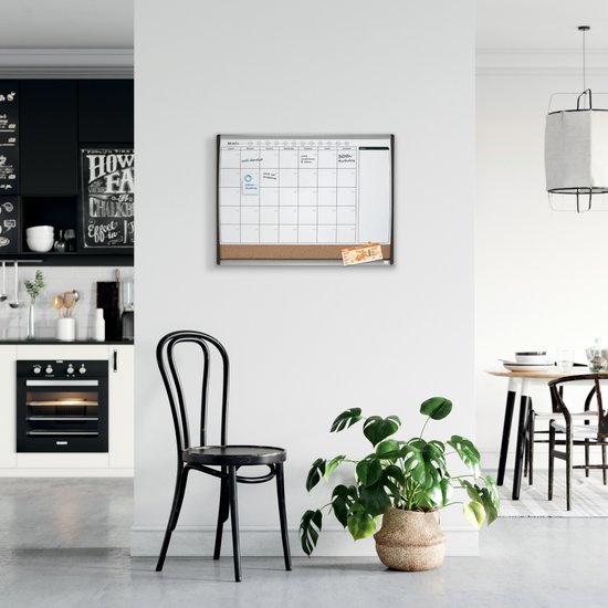 Nobo Maandplanner - 58,5 x 43,0 cm - Inclusief Magneet, Marker En Wisser