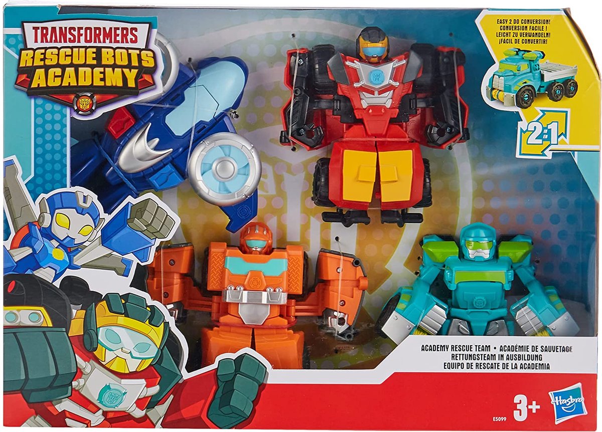 Transformers Rescue Bots Academy Rescue Team 4 pack (11 cm