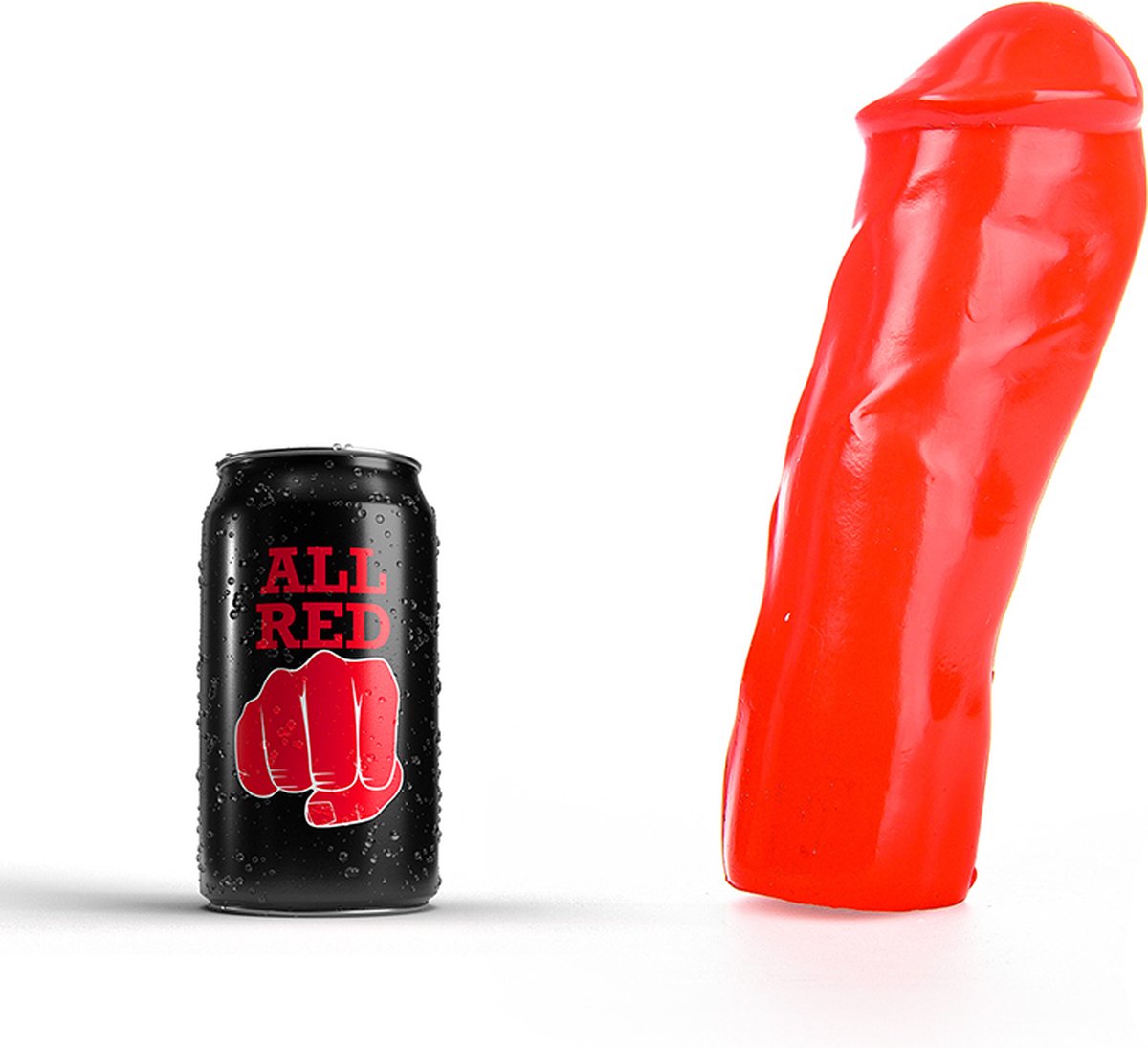 Goedkoopste All Red Dildo 20 x 6 cm - rood