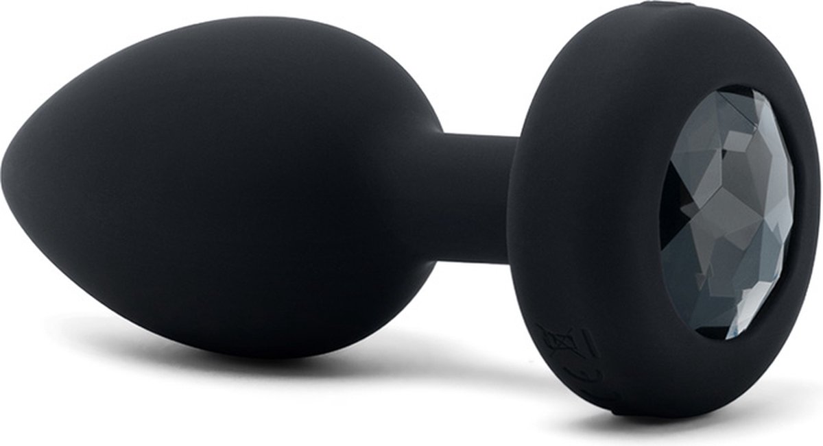 Goedkoopste B-Vibe - Vibrerende Juwelen Plug M/L Zwart