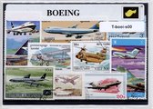 Boeing vliegtuigen – Luxe postzegel pakket (A6 formaat) : collectie van verschillende postzegels van boeing vliegtuigen – kan als ansichtkaart in een A6 envelop - authentiek cadeau