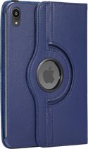 Geschikt voor iPad Mini 6 2021 Hoesje - 8.3 inch - Tablet Cover Book Case Blauw