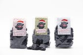 Het Nijmeegs lopertje -  Lopertjes drop fijne feestdagen -  150 gram -  10 stuks - kerst - kerstpakket -lekkernij - fijne feestdagen - kerstpakket