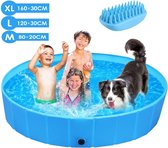 Hondenzwembad - Opvouwbaar hondenzwembad - Badkuip voor huisdieren - Badkuip - Zwembad voor huisdieren - Opvouwbaar zwembad - voor honden Katten Kinderen - M - Willekeurige kleur