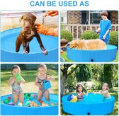 Hondenzwembad - Opvouwbaar hondenzwembad - Badkuip voor huisdieren - Badkuip - Zwembad voor huisdieren - Opvouwbaar zwembad - voor honden Katten Kinderen - XL - Willekeurige kleur
