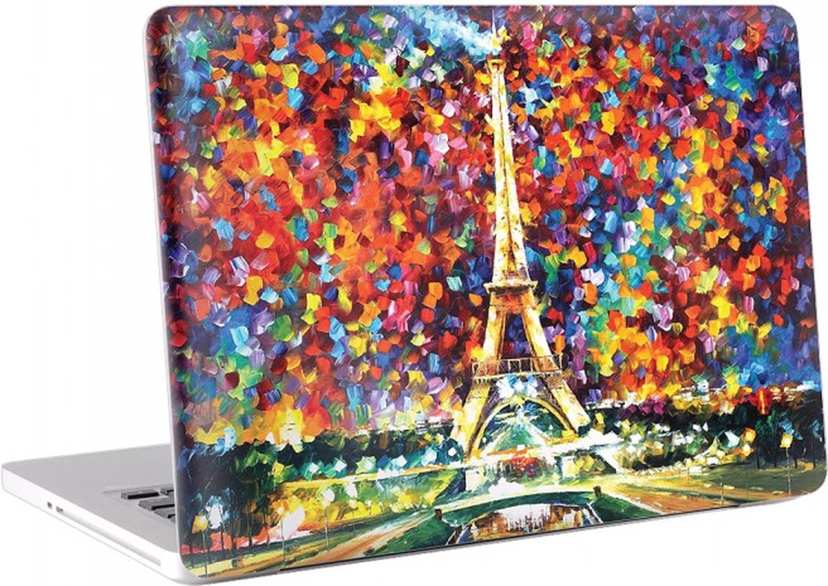 Laptophoes - Geschikt voor MacBook Pro M2 Hoes Case - 13 inch - A2686 (2022) - Parijs