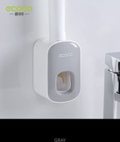 Automatische Tandpasta Dispenser-Toothpaste Dispenser-tandpasta Houder-Tandpasta Knijper-Grijs.