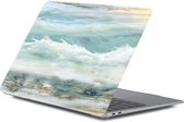 Laptophoes - Geschikt voor MacBook Pro M2 Hoes Case - 13 inch - A2686 (2022) - Golven