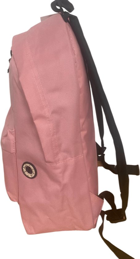 Rugzak | Schooltas | Basic Line | 18Liter | Pink Roze Backpack | | bol.com