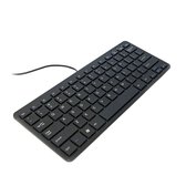 ErgoSupply Compact - Ergonomisch Toetsenbord - Bedraad - Computer Keyboard - QWERTY - Zwart