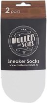 Muller And Sons Since 1853 - wit - sneaker socks - maat 43/46