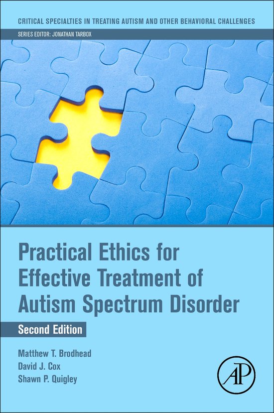 Practical Ethics for Effective Treatment of Autism Spectrum  ... - cover